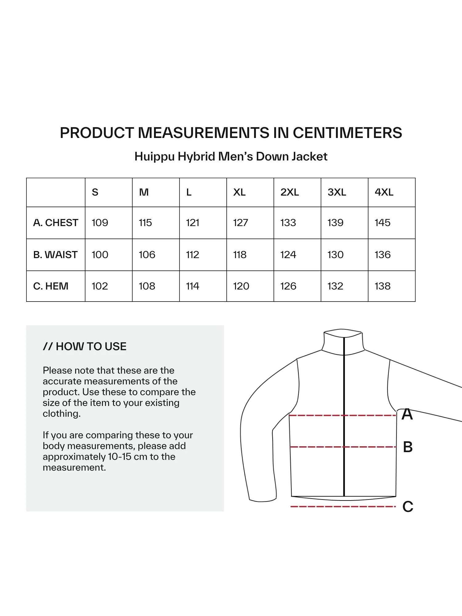 Huippu Hybrid Down Jacket Men's - Image 12