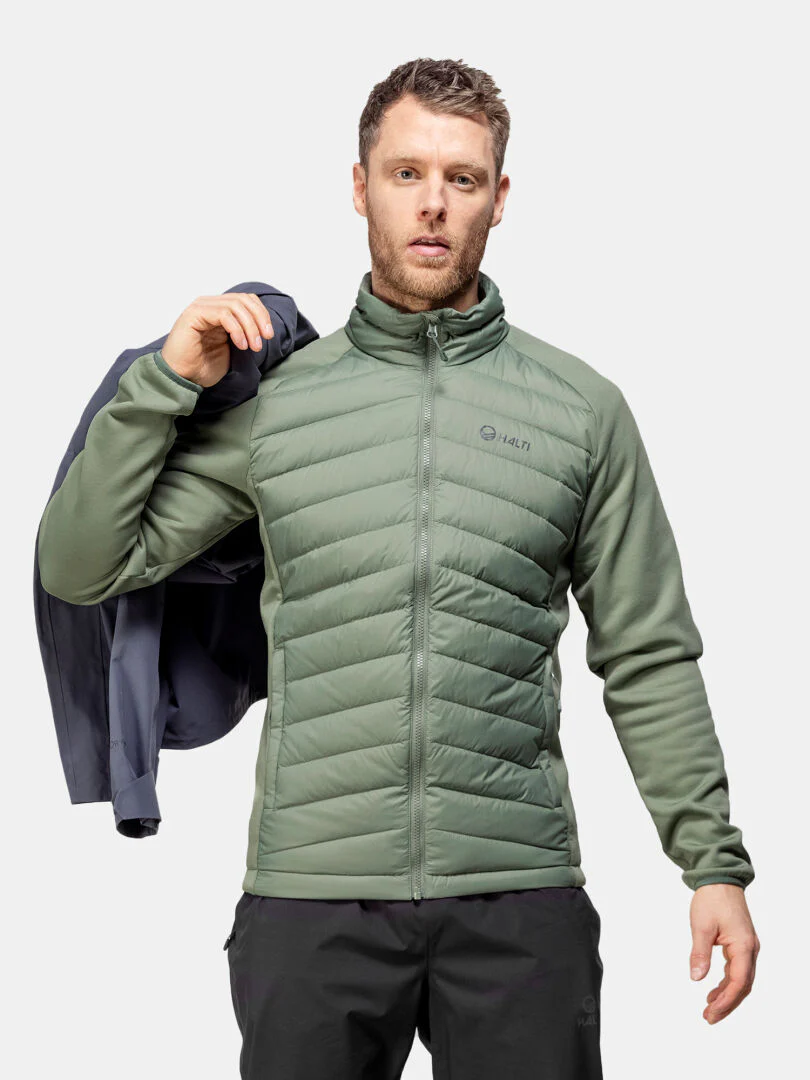 Huippu Hybrid Down Jacket Men's - Image 7