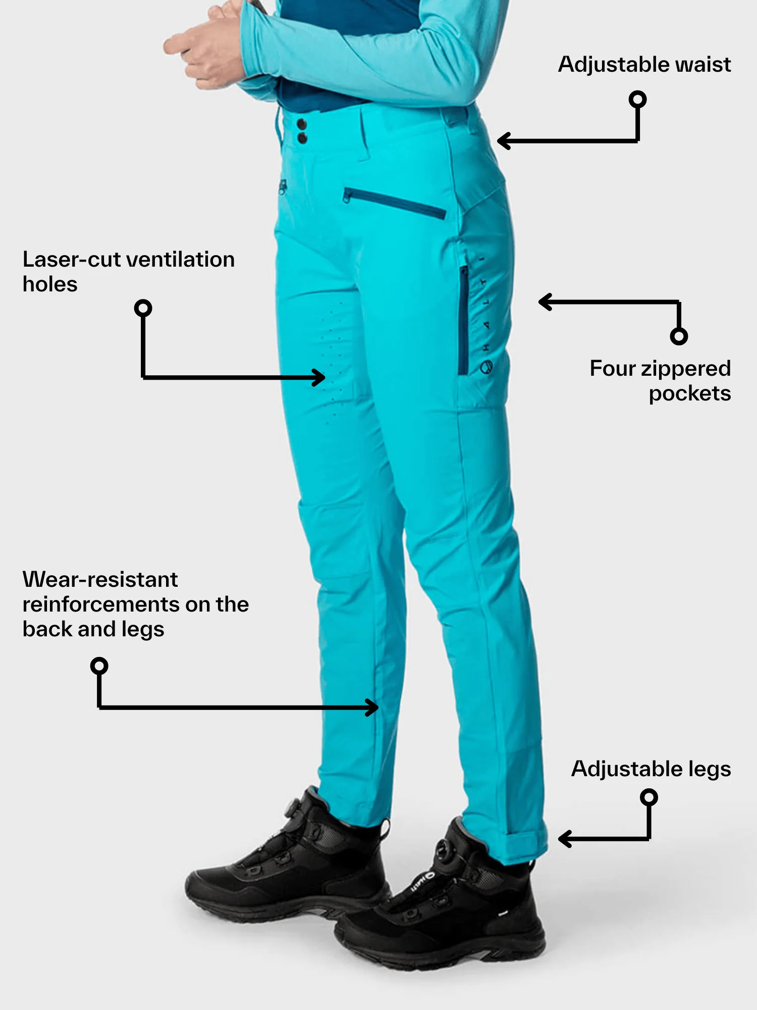 Tracks Women's X-stretch Pants - Image 6